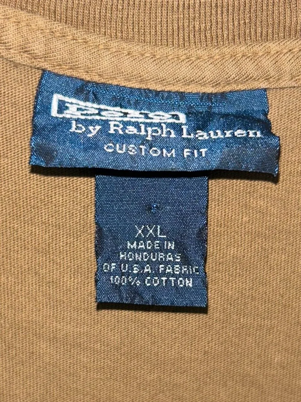 Rare Polo Ralph Lauren RL-67 Flight Instructor Graphic T-Shirt XXL Brown Skull